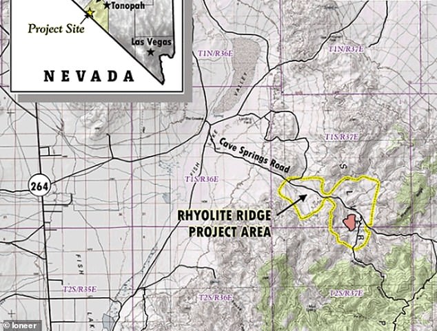 Construction of the Rhyolite Ridge mines is expected to begin next year and lithium production will begin in 2028