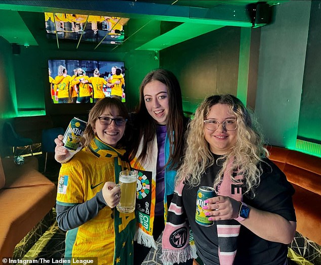 Sydney bar The Ladies League exclusively practices women's sports from open to closed