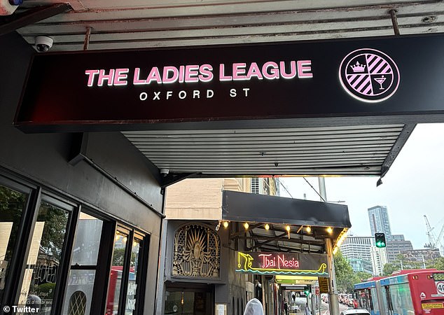 The bar was founded by Aussie Rose Valente who wanted a safe place in Sydney where fans could watch women's sports