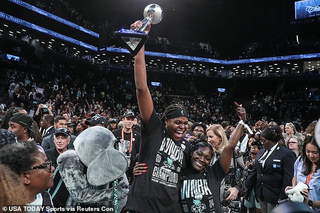 The New York Liberty won its first WNBA championship after defeating the Minnesota Lynx