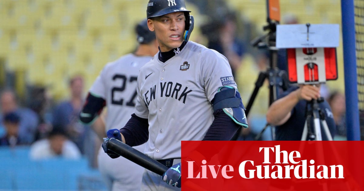 New York Yankees v Los Angeles Dodgers: World Series Game 1 – live