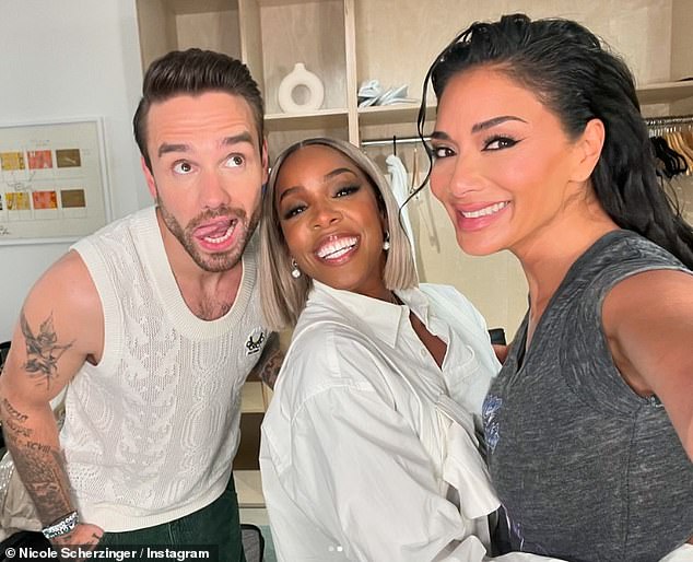 Liam, Kelly Rowland and Nicole (pictured) had wrapped up their new Netflix show Building The Band just two months before his tragic death last week in Argentina