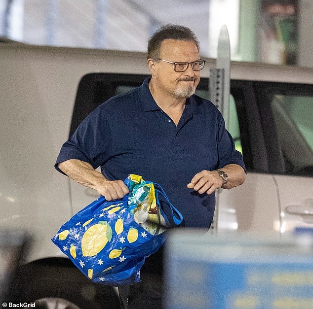 Seinfeld star Wayne Knight looked barely recognizable when he was spotted making a rare appearance in Los Angeles on Tuesday afternoon