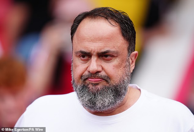 The club was recently fined for the outburst and forest owner Evangelos Marinakis is now looking for a new social media manager.