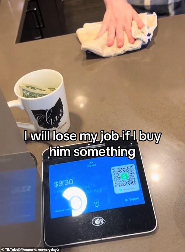 TikTok user @superheroeveryday2 recorded interacting with a Copper Moon barista who told her she couldn't buy coffee for a homeless person