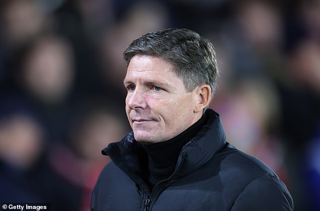 Oliver Glasner has watched his Crystal Palace side fail to win any of their first eight games