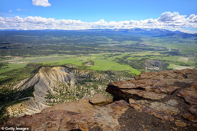 The group has fenced off a 1,400-acre parcel that they believe is theirs. Forest Service records show the land in question has been owned by the federal government since 1927