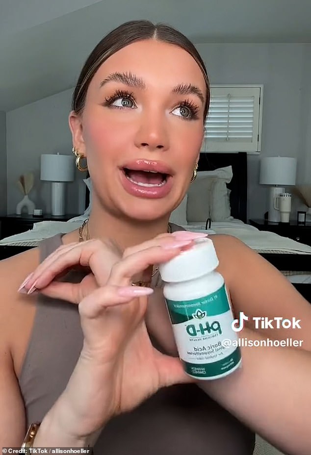 Videos by popular American influencer Allison Hoeller praising the benefits of boric acid have been viewed millions of times