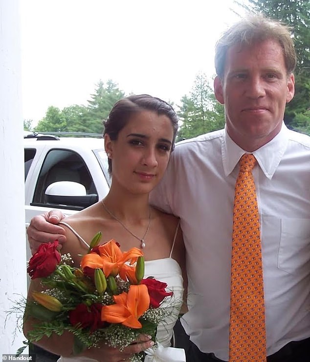 A teacher at a prestigious private school in Massachusetts will not face charges for allegedly grooming and abusing multiple young girls due to the state's minimum age laws. (Photo: Teacher Matthew Rutledge with one of the plaintiffs, Melissa Fares)