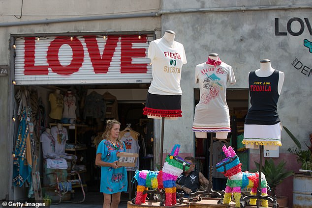 The hotel has no public space and won't be a good neighbor, critics claim (photo: a clothing store in the Funk Zone)