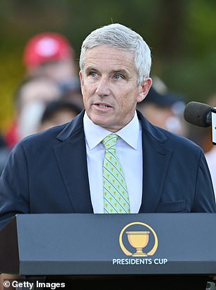 PGA Tour commissioner Jay Monahan