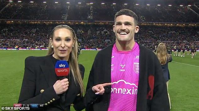 However, Cleary threw cold water on those rumors last night during an interview during the Super League Grand final