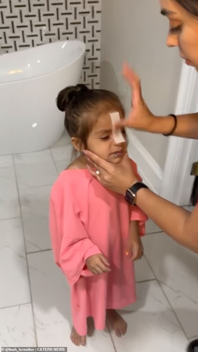 American mother Leah Garcia first went viral in 2022 after posting a video on TikTok of herself waxing daughter Bliss' unibrow