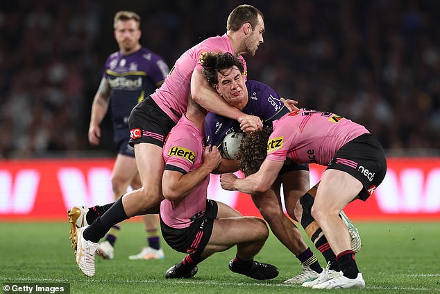 Melbourne star Jack Howarth got a try in the NRL Grand Final on Sunday afternoon