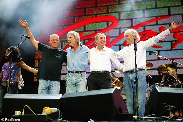 Pink Floyd reportedly agreed to sell the rights to their extensive music catalog, as well as their name and likeness as a band, to Sony Music for $400 million this week (pictured in 2005)