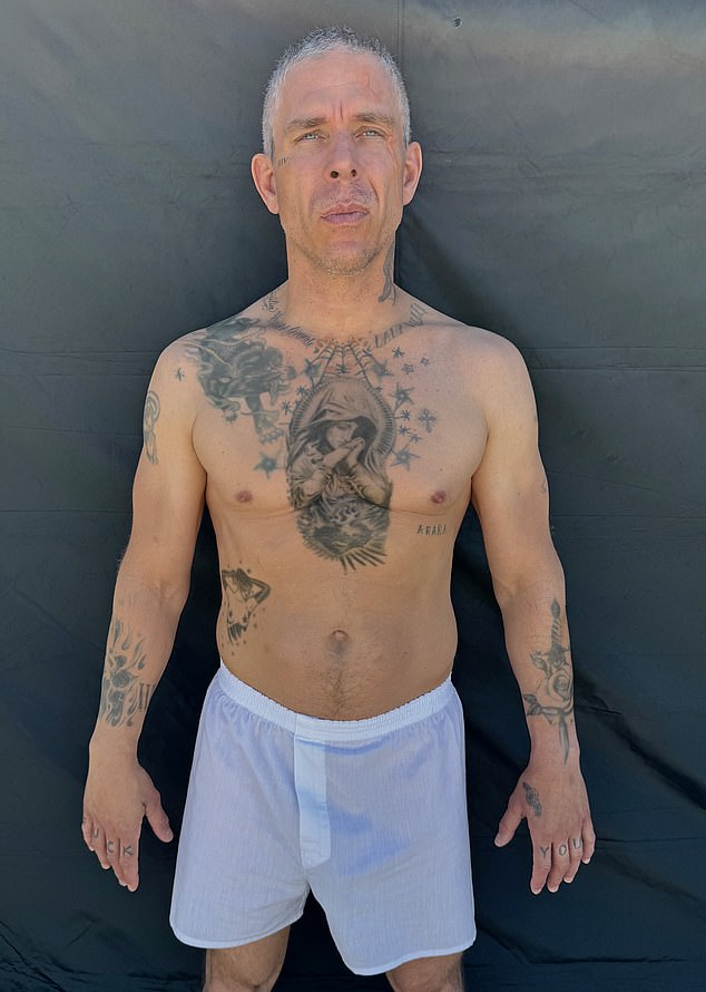 Adult film star Mick Blue has spoken out about his role in Netflix's hit series Monsters: The Lyle and Erik Menendez Story (seen on set)