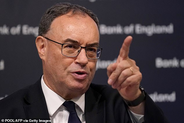 Take note? Bank of England Governor Andrew Bailey has been called on to accelerate the pace of austerity