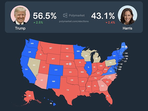 Presidential polls live updates Trump is favorite to win