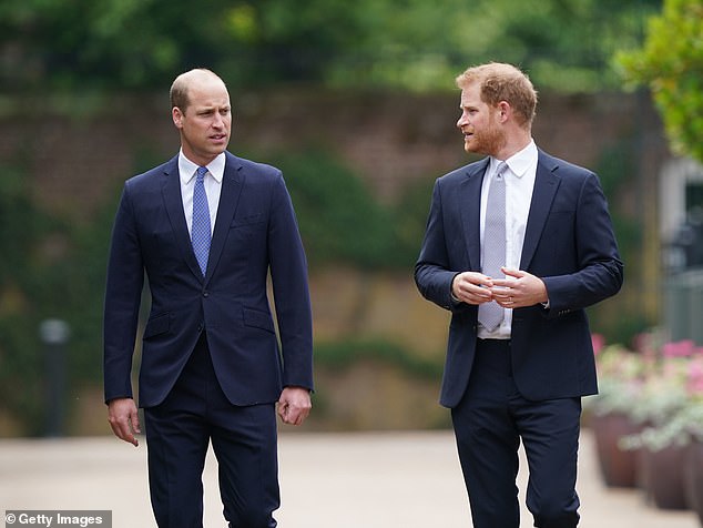 Prince William has publicly mentioned Harry for the first time in six years