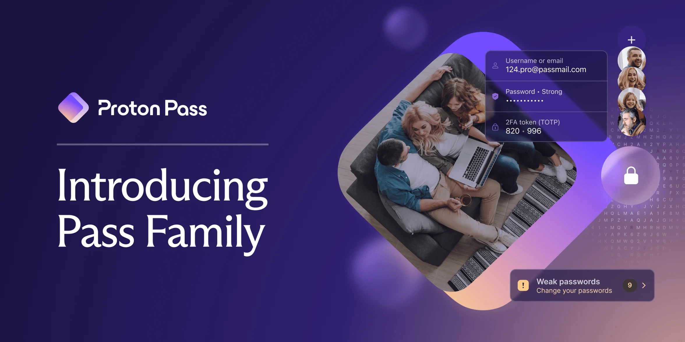 Proton Pass is launching a new family subscription