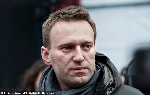 Navalny pictured at a rally in St. Petersburg in 2012. He died at the age of 47 in an Arctic prison camp in February