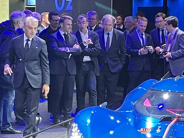 Preview: Emmanuel Macron at the Paris Motor Show this week