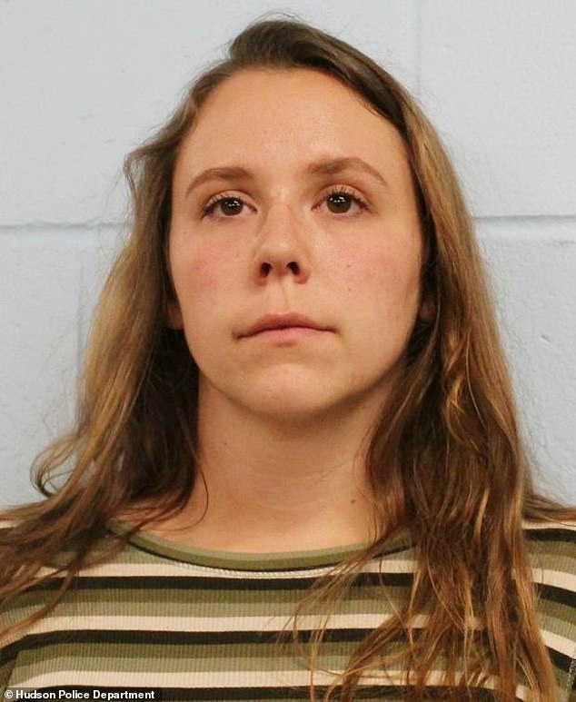 24-year-old Madison Bergmann is said to have sent no fewer than 33,000 spicy text messages to an 11-year-old boy earlier this year