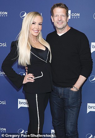 Shannon and John are pictured in 2019, before their split