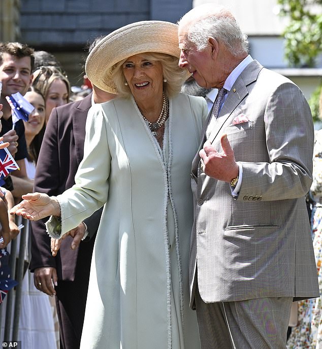 Australian radio star Kyle Sandilands has pointed out a bizarre detail about King Charles and Queen Camilla's visit to Australia