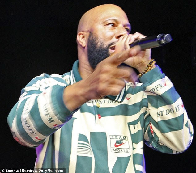 Common kicked off the Daily Mail's spectacular Off The Record Party in New York City