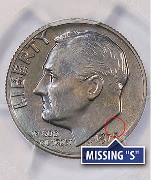 The imperfect dime that sold for more than $500,000 at auction