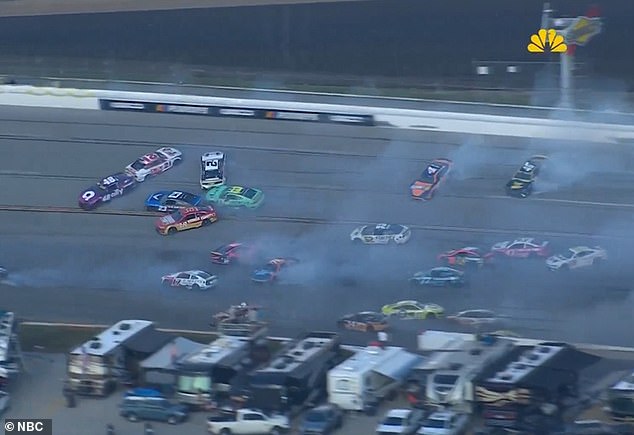 The worst Talladega crash in NASCAR Cup Series history occurred Sunday in Alabama