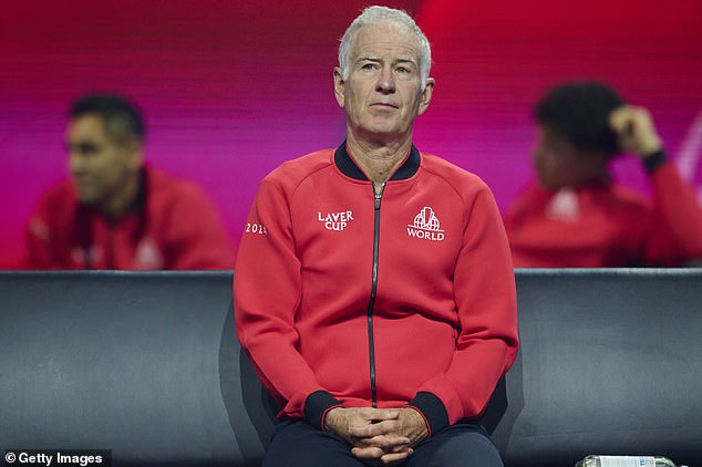 Line judge Raghbir Singh Mhajan took on John McEnroe, pictured, after being accused of bias