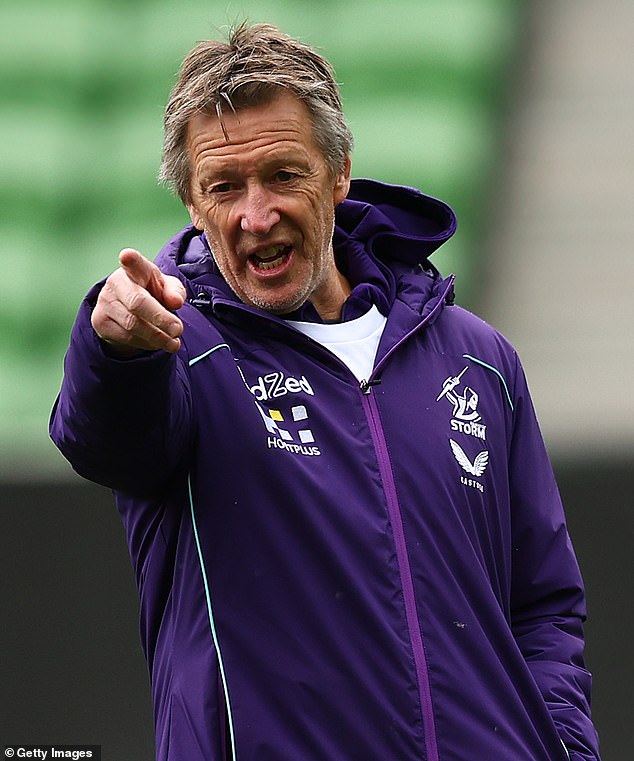 Rugby league Immortal Andrew Johns can't say enough about Melbourne Storm coach Craig Bellamy (pictured)