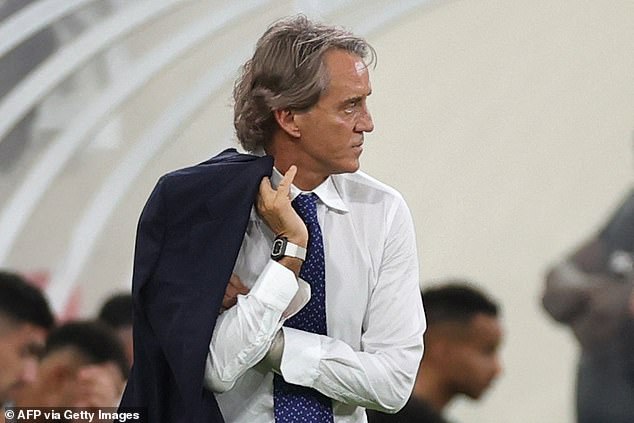 Manager Roberto Mancini quit his job with the Saudi Arabia men's national team this week