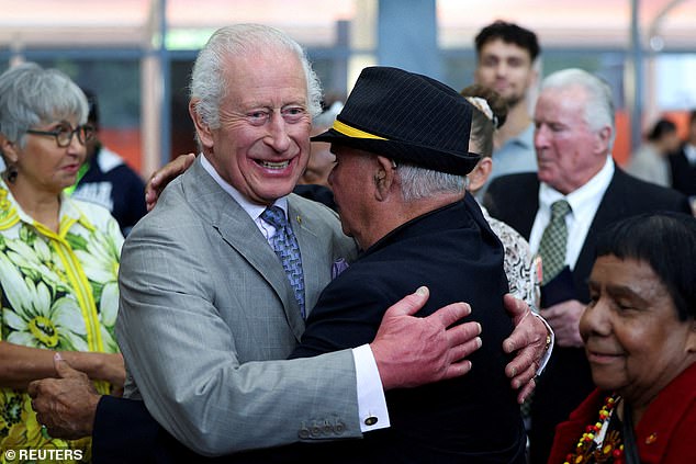 King Charles (pictured in Australia on Tuesday) is a well-known polo fan - and now it can be revealed the monarch is also on the other side of the AFL