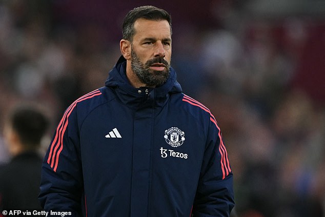 Ruud van Nistelrooy was appointed as interim boss of Man United following the sacking of Erik ten Hag