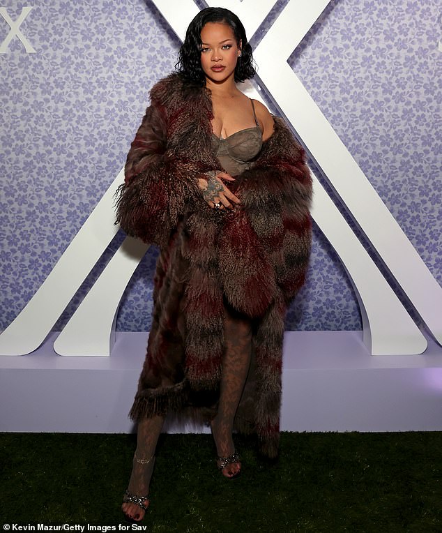 Rihanna, 36, put on a sizzling show on Thursday when she attended the Savage x Fenty Celebration of Lavish Lace Debut in Los Angeles