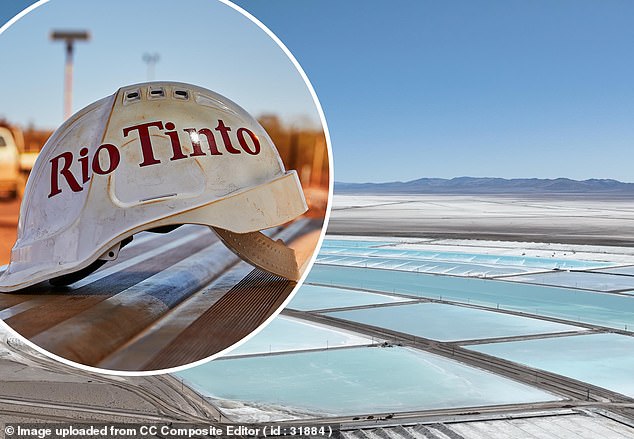 Takeover bid: Rio Tinto has agreed to acquire Arcadium Lithium in a $6.7 billion deal, making it the world's largest lithium producer