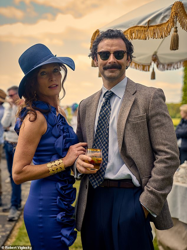 Rival star Aidan Turner revealed to The Sunday Times that he jumped into his racy scenes with friend and co-star Victoria Smurfit