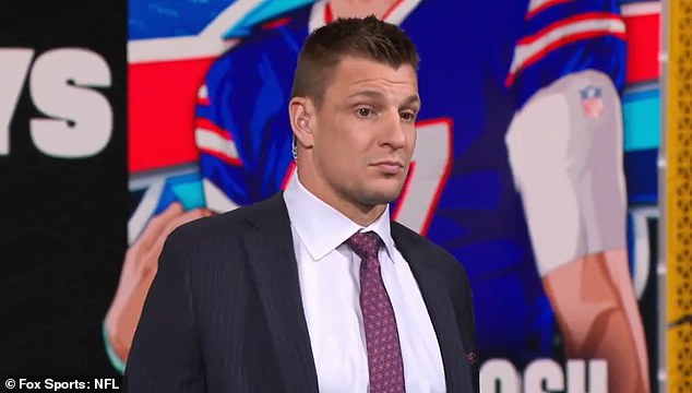 The Fox NFL Sunday crew fooled Rob Gronkowski in what he thought was a live segment