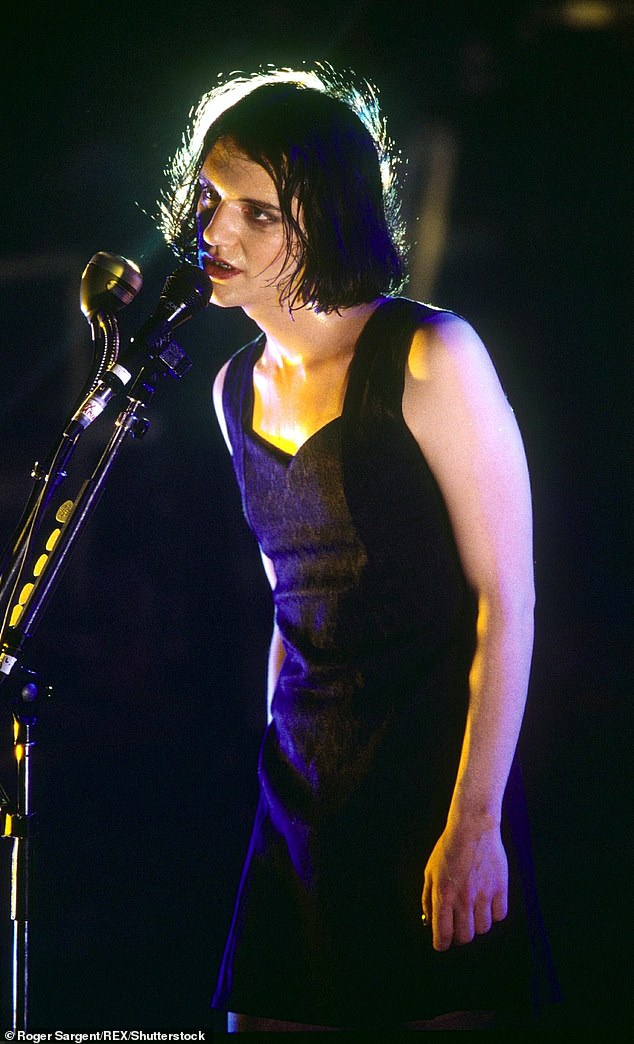 The androgynous singer (pictured in 1999) was known in the 1990s for glorifying psychosexual fantasies