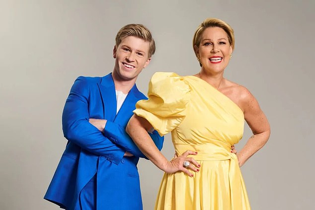 Robert Irwin has been busy landing big names for the upcoming season of I'm A Celebrity... Get Me Out of Here! Australia. In the photo Robert and Julia Morris