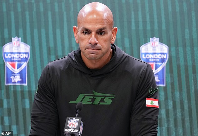 Robert Saleh has been fired as head coach of the New York Jets following their latest loss