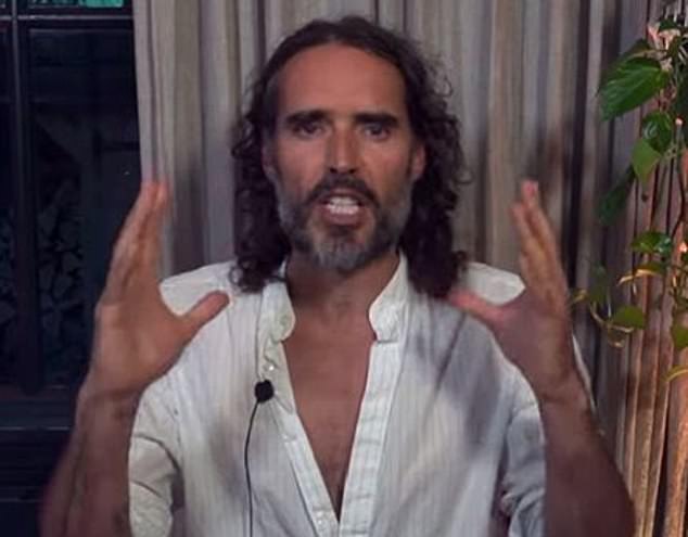 Russell Brand (pictured) has made more than £1.2million by filming himself raging at Rumble