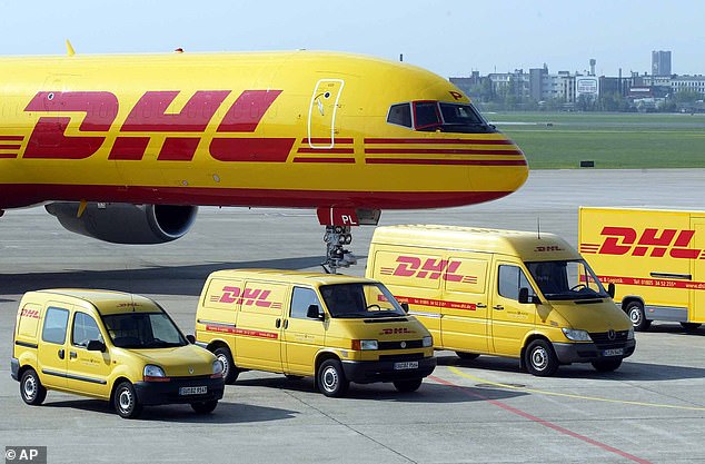 The suspicious package exploded at a DHL logistics center in Leipzig before it could be loaded onto a plane