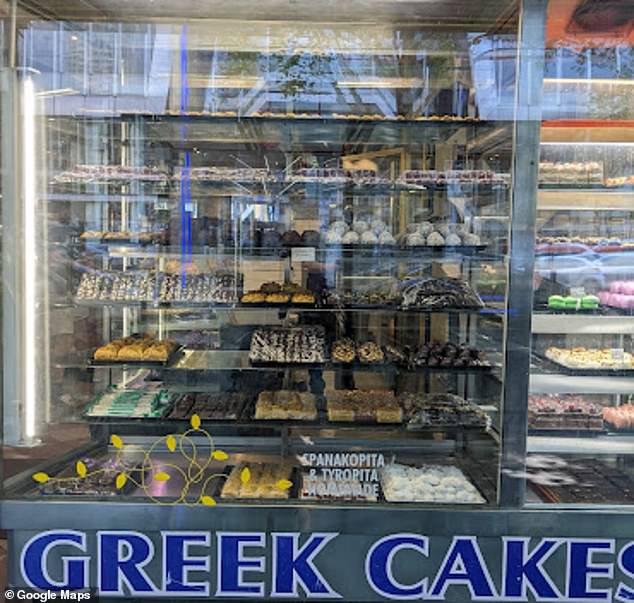 International Cakes, one of Melbourne's last Greek cafes (pictured), closed its doors for the final time on Monday, prompting tributes from heartbroken customers who have been going there for generations