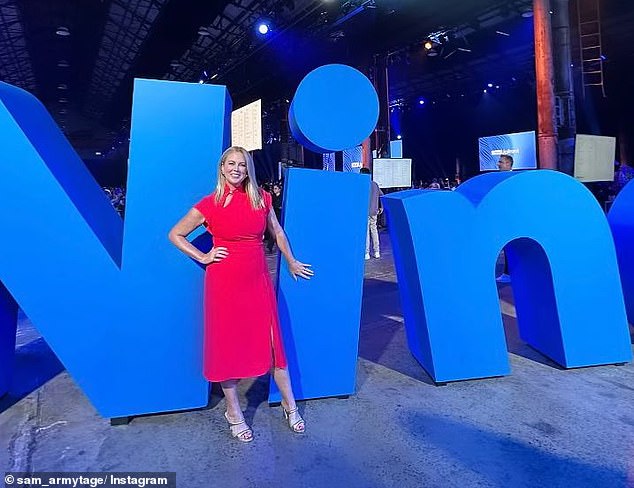 Samantha Armytage has apparently taken another thinly veiled swipe at her former employers Channel Seven after joining rival network Nine