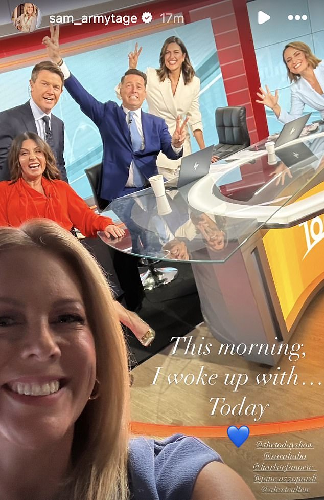 Samantha Armytage has apparently taken a cruel swipe at her former employer Channel Seven after joining rival network Nine