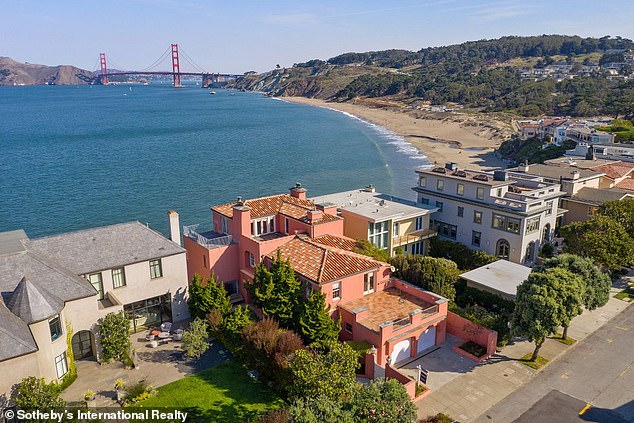 An iconic pink mansion on the San Francisco coast is about to get a major facelift after years of complaints, as its new owner plans to change its color